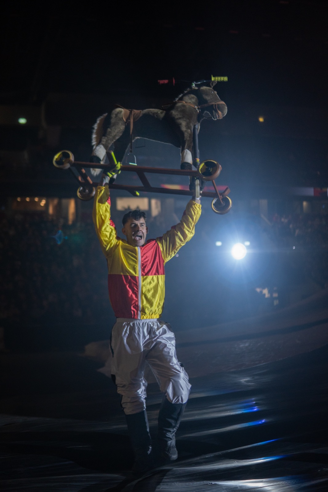 Finálový moment WORLD OF FREESTYLE show